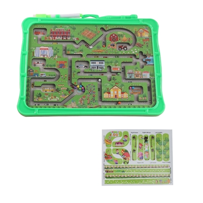 Un buen precio. Interactivo Perlas de rodillo Magnético Puzzle Laberinto Juego Puzzle City Piece Grupo en línea