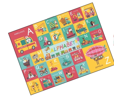 Un buen precio. Papel Educativo para Niños Puzles de Alfabeto Puzles de piso Transporte Para niños de 4-8-10 años en línea