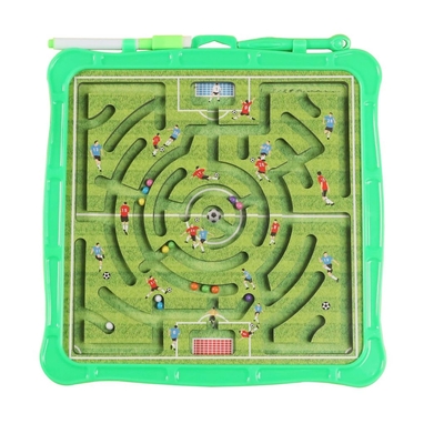 Un buen precio. juegos infantiles de laberinto magnético pequeño tablero de rompecabezas bola de fútbol juego de campo en línea