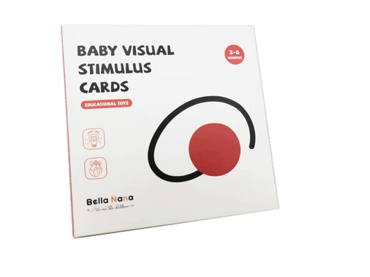 Un buen precio. 3-6 meses Papeletas de estimulación visual del recién nacido Papeletas de contraste en blanco y negro en línea