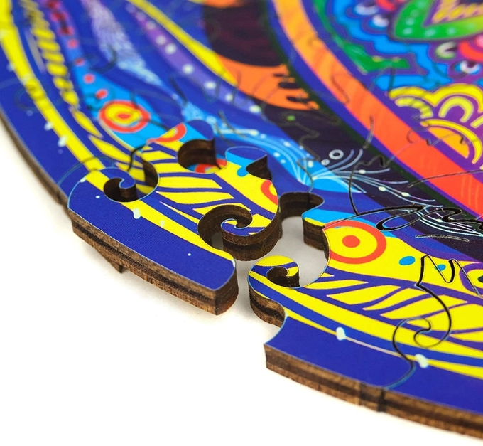 ODM Unico Animal Búho Puzzle de madera Regalo Para Adultos Niños 1